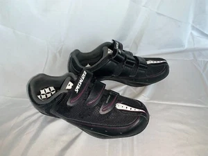 Black Purple Specialized Spirita TR Touring Bike Cycling Shoes Womens 37 6.5 - Picture 1 of 9