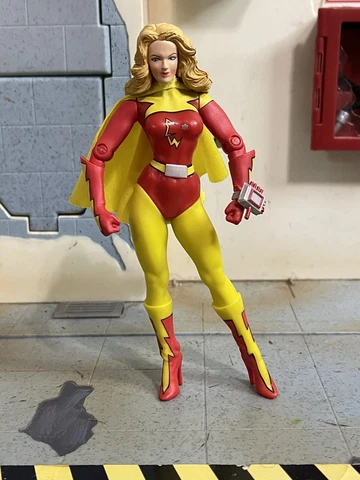 Vintage 2000 Krofft Superstars Series Electra Woman Action Figure Great Cond Cover