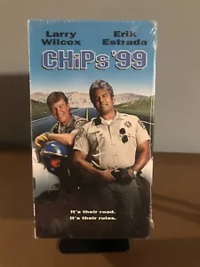 Chips 99 VHS Video Tape New Larry Wilcox, Erik Estrada, Robert Pine, Jon Cassar - Picture 1 of 3