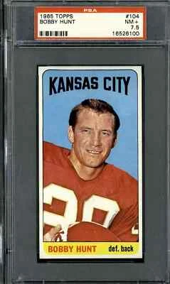 1965 Topps #104 Bobby Hunt - PSA 7.5 - Image 1 of 2