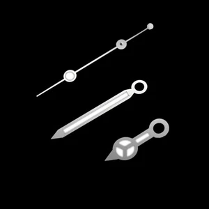 Manecillas de reloj verdes luminosas para movimiento de reloj Miyota 8215 Mingzhu DG2813 3804 - Imagen 1 de 4