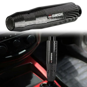 Universal BRIDE Carbon Aluminum Automatic Stick Gear Shift Knob Lever Shifter - Picture 1 of 8