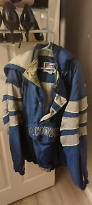 Vintage Starter Pro Line NFL Dallas Cowboys Pullover Jacket XL Blue