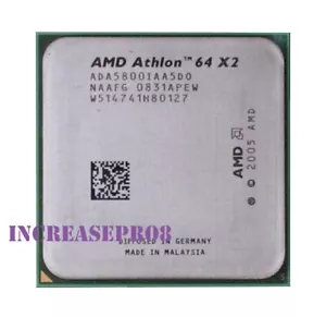 AMD Athlon 64 X2 5800+ Processor 3 GHz ADA5800IAA5DO Socket AM2+ 89W 1000MHz - Picture 1 of 4
