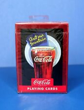 Coca Cola Advertisements Themed Sealed Deck of Playing Cards BNIP