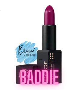Color Street Lippenstift ~BADDIE Long Wearing Satin Finish Berry Lippenstift Neu 💄💋 - Bild 1 von 5