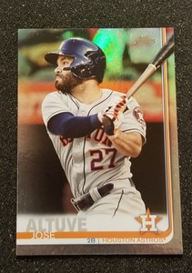 2019 Topps #178 Jose Altuve  Rainbow Holo Foil Houston Astros Parallel