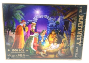 The Nativity Puzzle 1.000 Teile 29" x 22,5" Religiöses Puzzle FABRIKVERSIEGELTE VERPACKUNG - Bild 1 von 4
