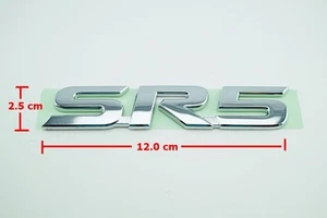 GENUINE CHROME SR5 LOGO 3D FOR TOYOTA HILUX  - Foto 1 di 3