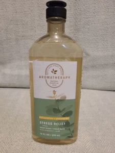10 Oz-Bath Body Works Aromatherapy Eucalyptus Spearmint Body Wash and Foam Bath - Picture 1 of 2