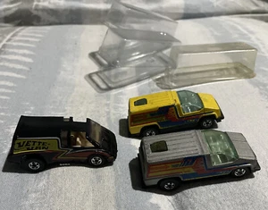 3 Hot Wheels Vette Van , Vans HK Hong Kong Vintage Die Cast Lot - Picture 1 of 13