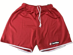 Lotto Boys Medium Athletic  Shorts Red  - Picture 1 of 4