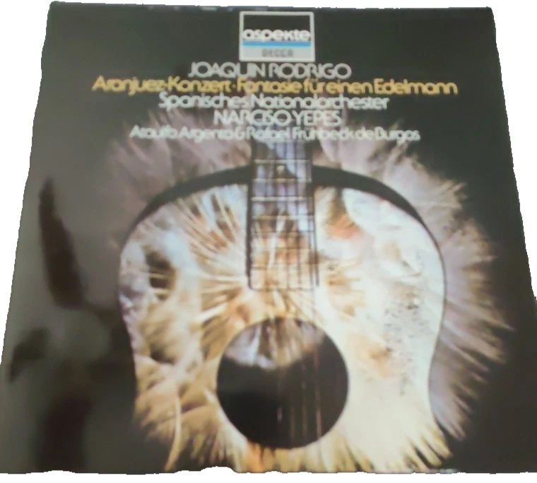 LP Joaquín Rodrigo (Yepes) Aranjuez-Konzert / Fantasie Für Einen Edelmann - Bild 1 von 1