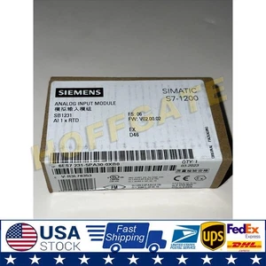 New Siemens 6ES7231-5PA30-0XB0 1231RTD S7-1200 Analog input 6ES7 231-5PA30-0XB0 - Picture 1 of 9