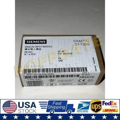 New Siemens 6ES7231-5PA30-0XB0 1231RTD S7-1200 Analog input 6ES7 231-5PA30-0XB0 - Image 1 of 4