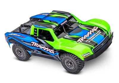 Traxxas Mini-Slash BL-2S 4x4 Grün Short Course RTR mit LiPo & Ladegerät - Bild 1 von 4