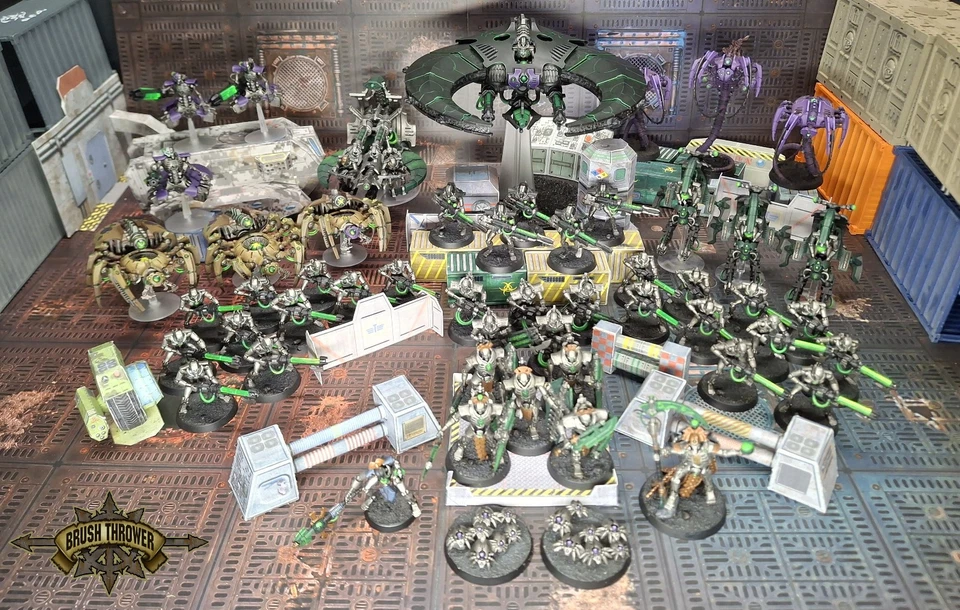 Necron Army, Pro-painted to Battle Ready/Table Top Standard - Image 1 of 4