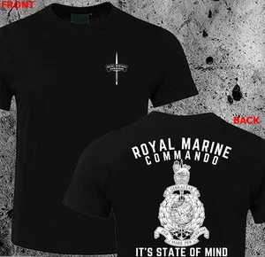 NEU Royal Marine Commando T-Shirt British Army Special Force Shirt HQ DESIGN - Bild 1 von 5