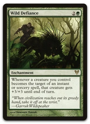 Wild Defiance #203 (NM) Avacyn Restored AVR Magic MTG - Image 1 of 2