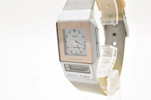 Casio FS-01 Film Watch PERA Gray Vintage Digital Rare Collectible - Picture 1 of 12