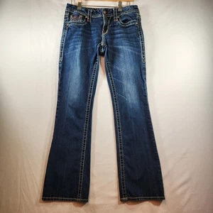 Pantalones de mezclilla Rock Revival Alivia Easy Boot para mujer etiqueta talla 27 medidas 30x30 lavado mediano - Imagen 1 de 19