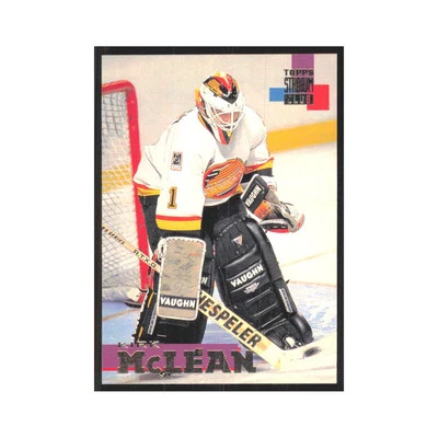 1994 Stadium Club Kirk McLean Vancouver Canucks #223 - Image 1 of 3