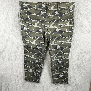 Torrid Camouflage Ankle Hose Übergröße 26 Military Olivgrün Freizeit Grunge - Bild 1 von 11