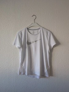 Nike Dri Fit Running Hombre Camiseta Blanco Talla S - Imagen 1 de 4