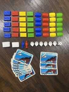 Ideal 1976 El hundimiento del Titanic juego de mesa repuestos comida agua - Imagen 1 de 9