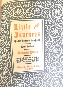 Little Journeys von Elbert Hubbard - Urheberrecht 1928 - seltener 12 Bände - Sie wählen - Bild 1 von 19