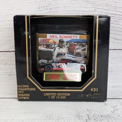 Neil Bonnett #31 Racing Champions 1993 Premier Edition 1:64 Scale Die Cast - Image 1 of 4