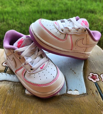 Nike Air Force 1 "Contrast Stitch" Girls' Toddler 7C - Image 1 of 4