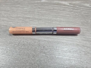 Clinique Long Last Glosswear 07 Air Kiss & 62 TENDERHEART Lipstick Duo NWOB - Picture 1 of 3