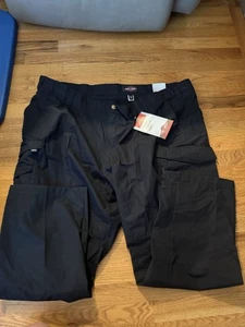 TRU-SPEC Tactical Hose Herren Gr. 50x30 ungesäumt 24-7 Serie schwarz NEU - Bild 1 von 6