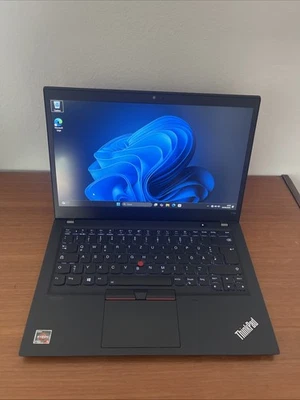 PC Lenovo ThinkPad T14s GEN 1 AMD Ryzen 5 PRO 4650U RAM 16GB ssd 256 Ottimo 🔆 - Immagine 1 di 4