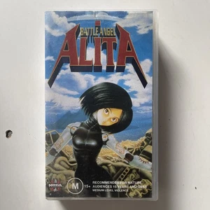 Battle Angel Alita VHS Video Tape PAL Rare Australian Release Anime Manga - Picture 1 of 4