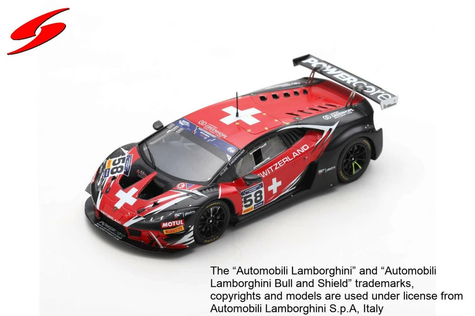 Spark 1/43 Lamborghini Huracán GT3 EVO #58 GT Cup Vallelunga 2019 S9609 - Immagine 1 di 1