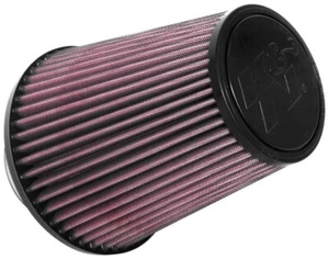 Filtro aria K&N 76 mm ingresso universale a morsetto grande cono aggiornamento prestazioni - Foto 1 di 4