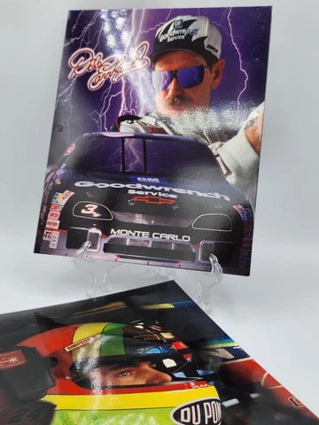 Jeff Gordon / Dale Earnhardt NASCAR Vintage 3 Ring Binder Folder 1999 New 12"x9" Cover