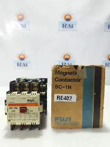 FUJI SC-1N (26) 3-POLE MAGNETIC CONTACTOR (380-440V) 50/60Hz (NEW) (FREE SHIP) - Picture 1 of 15