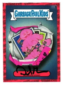 2021 GARBAGE PAIL KIDS FOOD FIGHT #1 WAX MAX DAVID GROSS AUTOGRAPH NYCC PROMO - Picture 1 of 1
