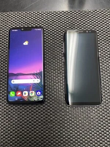 Lot Of 2 LG G8 ThinQ/Samsung Galaxy S8 VZW Unlocked For Parts/Functional Read U7 - Picture 1 of 11