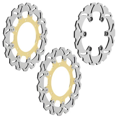 Rotores de discos de freno delanteros traseros para Yamaha TDM 900 2002-2014 YZF R1 1000 1998-2001 Foto 1 de 4