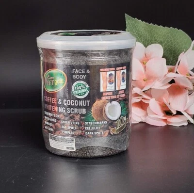 VEET Gold coffee coconut face and scrub.  Super effective scrub  - Image 1 of 3