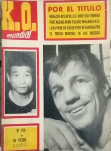 HORACIO ACCAVALLO - K. O. Mundial # 769 Revista Boxeo Argentina 1967 - Imagen 1 de 1