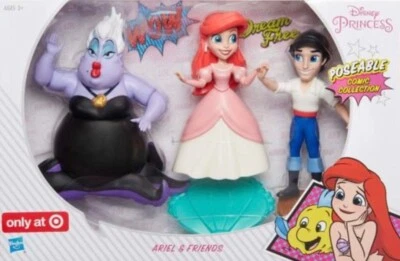 Disney Ariel y Amigos Princesa Posable Colección de Cómics Nuevos en Caja Foto 1 de 4