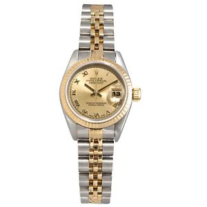 Rolex Lady Datejust 79173 Steel & Gold 26mm Case With 18.5cm Strap