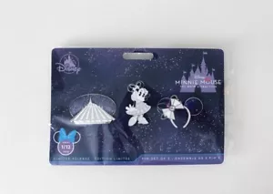NUOVO! Disney Minnie Mouse attrazione principale 1/12 gennaio Space Mountain set spille - Foto 1 di 2