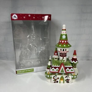 Disney Parks Weihnachtsschloss Leuchtfigur Walt Disney World - Open Box - Bild 1 von 14