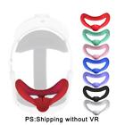 For Meta 3 VR Headset Eye Mask Cover Silicone Face Eye Cover Mask Nose Pad K1B6